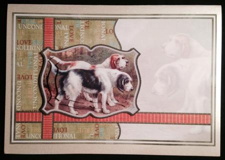 Otter Hounds Dogs with Stackers by Carol Bath 