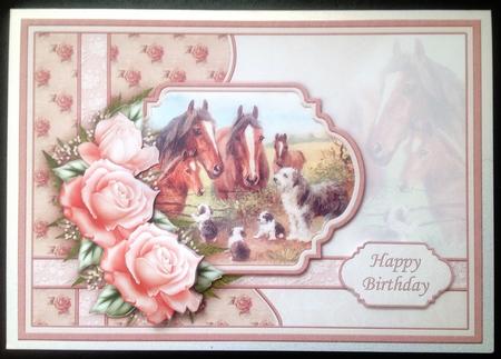 Meet the Family Card Topper & Decoupage by Carol Bath 