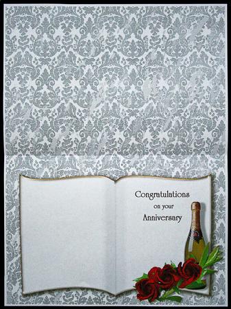 Wedding Anniversary Book Insert by Carol Bath 