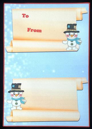 Insert for - 'merry Christmas to My Teacher #2 by Carol Bath 