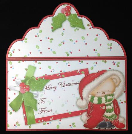 Christmas Money Wallet Snuggle Christmas by Carol Bath 