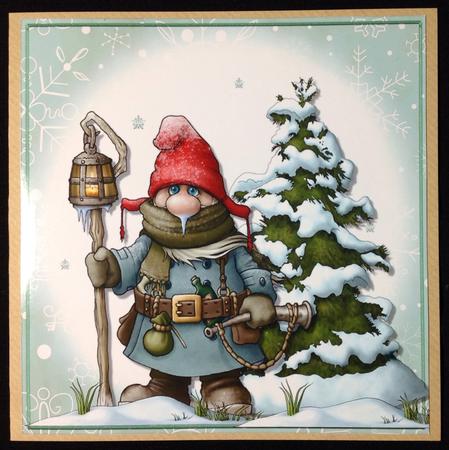 Frosty Gnome 8x8 Mini Kit by Carol Bath 