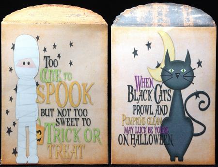 Happy Halloween Bags 1 by Carol Bath 
