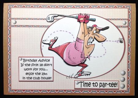 Birthday Advice for the Golfer by Carol Bath 