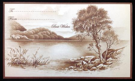 The Lake Money Wallet by Carol Bath 