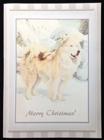 Dog in the Snow Topper & Pyramage by Carol Bath 