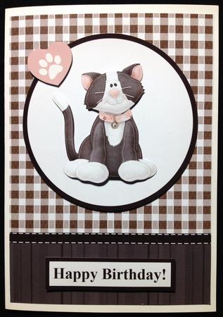 Cute Kitten Topper & Decoupage by Carol Bath 