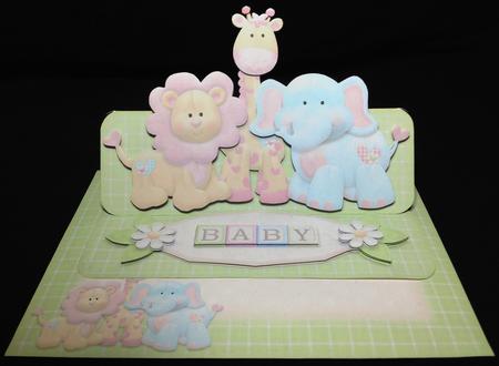 Stuffed with Love Over the Top Easel Card Kit by Carol Bath 