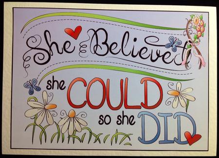 She Did It by Carol Bath 
