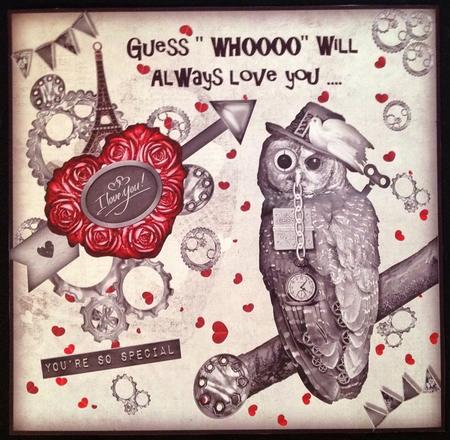 Romantic Steampunk Owl Mk by Carol Bath 