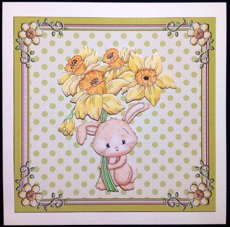 Bear Hugs Floral Insert by Carol Bath 