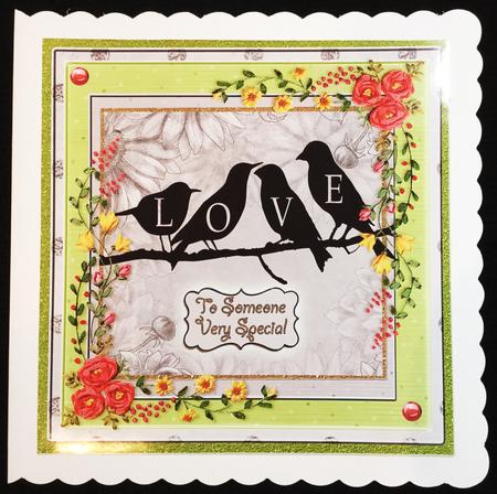 Silhouette Love Birds for Lots of Occasions by Carol Bath 