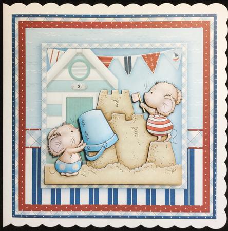 Fun in the Sand or Lifes a Beach Mini Kit & Decoupage by Carol Bath 