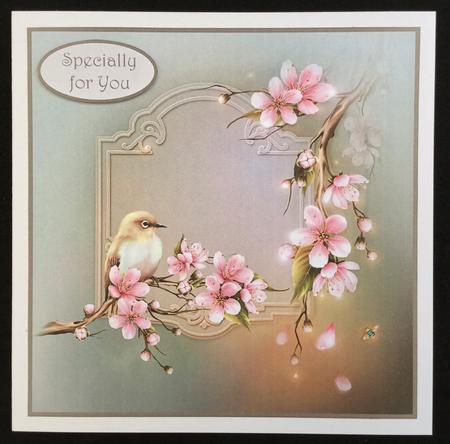 Bunting & Cherry Blossom by Carol Bath 