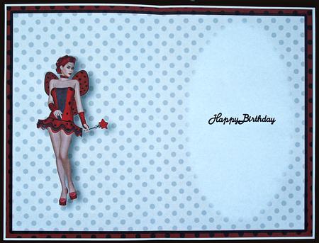 Ladybird Fae Insert by Carol Bath 