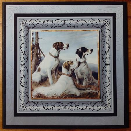 Three Pointers Card with Shaped Pyramid by Carol Bath 