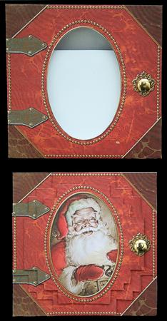 Father Christmas Book Card Set Block Stacker Aio by Carol Bath 
