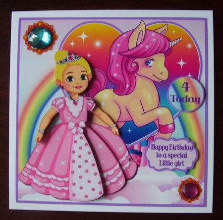 Princess and the Unicorn Mini Kit by Carol Cadman