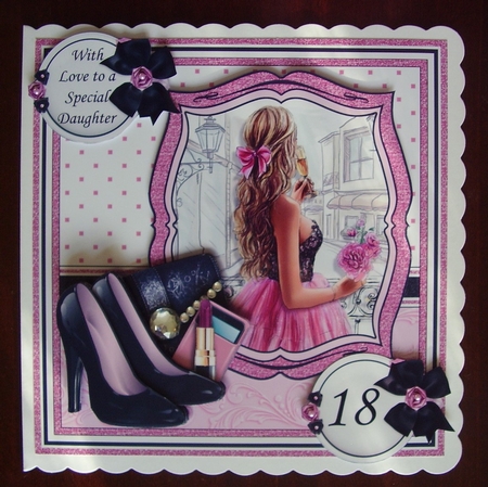 READY TO CELEBRATE 7.5 Decoupage Ages & Insert Kit by Carol Cadman