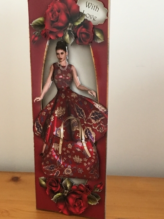 Handbags & Gladrags Lge DL - Magenta by Carol Saunders 