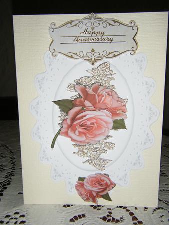 Anniversary Roses by Carol Downham