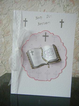 Boy and Girl Christening by Carol Downham