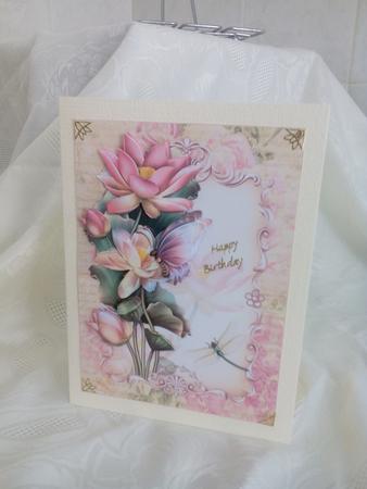 In the Love of Lotus Shabby Chic by Carol Downham