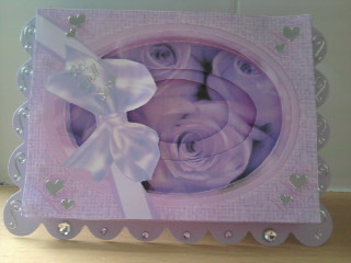 Purple Roses Tunnel / Invertage Design Sheet by Carol Pollock