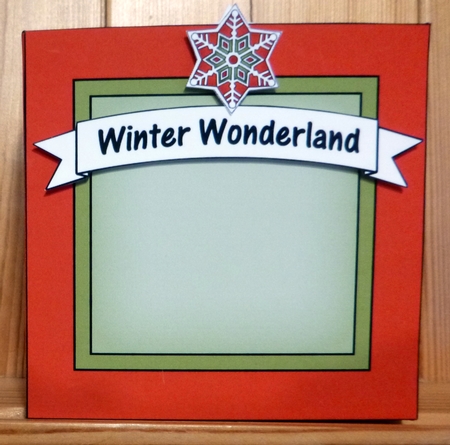 3D Christmas Diorama Shadow Box Card Mini Kit - Bobbin Robin has an Xmas Cracker by CAROL LODGE