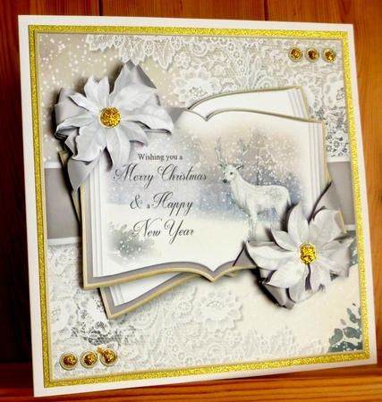 Winter Animals Open Book Bumper Kit 2 by CAROL LODGE