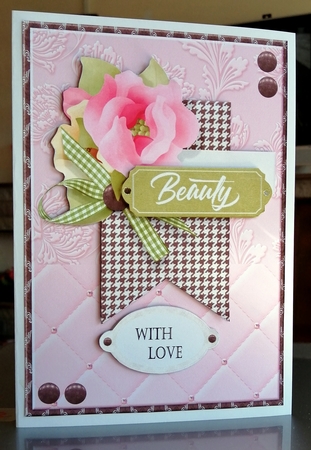A5  Beautiful Pastel Flowers by CAROL LODGE