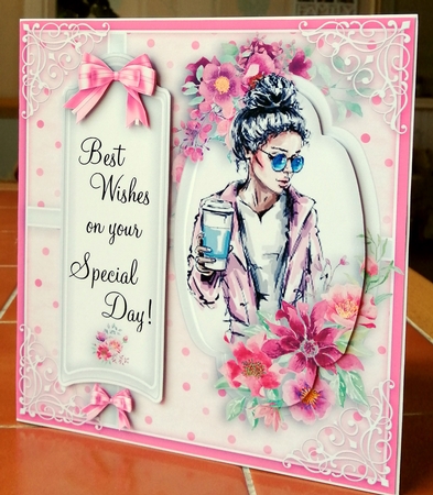 Ladies pink collection birthday kit 2 by CAROL LODGE