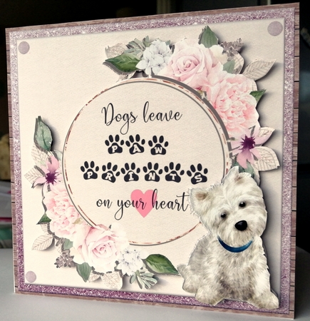 WESTIE 6X6 by CAROL LODGE