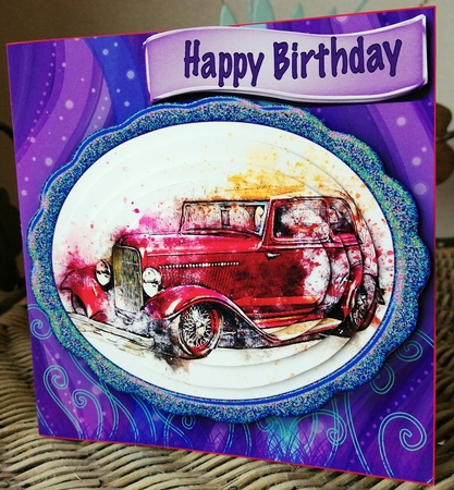 Birthday Car by CAROL LODGE