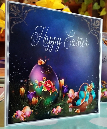 Happy Easter Toppers by CAROL LODGE