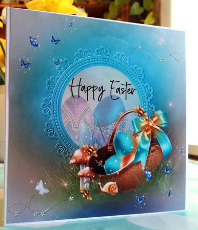 Happy Easter Toppers by CAROL LODGE