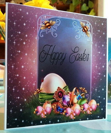 Happy Easter Toppers by CAROL LODGE