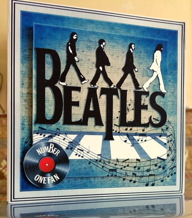 THE FAB FOUR 6X6 by CAROL LODGE