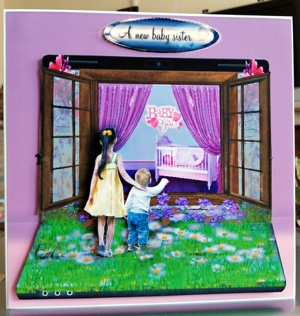 welcome baby sister by CAROL LODGE