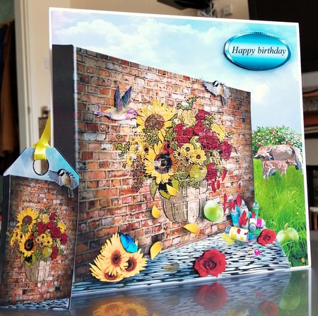 graffiti flowers by CAROL LODGE
