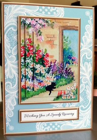 Wishing You A Speedy Recovery - Garden Scene #2 by CAROL LODGE