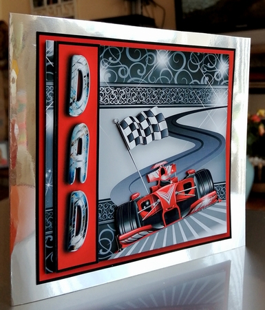 Showcase  Car - Male Topper - Racing Red by CAROL LODGE