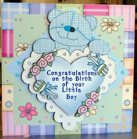 New Baby Boy by CAROL LODGE