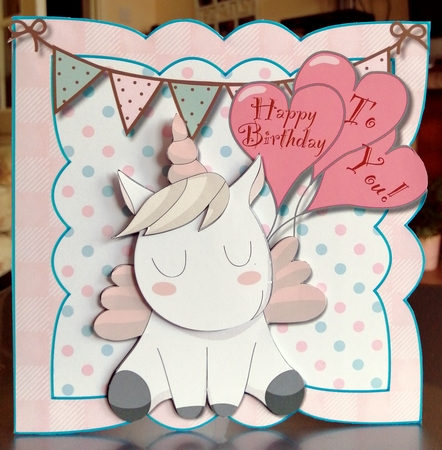 Unicorn Birthday by CAROL LODGE