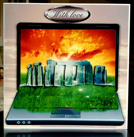 sunrise at stonehenge by CAROL LODGE