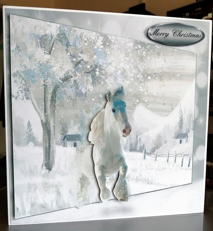 snow horse by CAROL LODGE