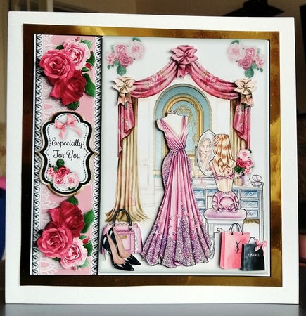 The Boudoir - Watercolour Mini Page Kit by CAROL LODGE
