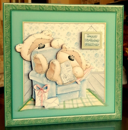 300dpi, 6x6in Topper& Decoupage-Birthday/Dad/Son/Brother/Grandad/Uncle by CAROL LODGE