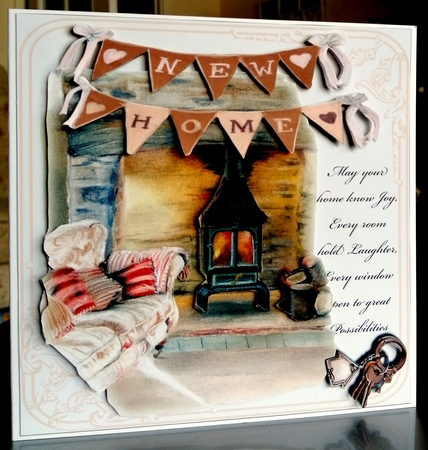 New Home Fireplace by CAROL LODGE