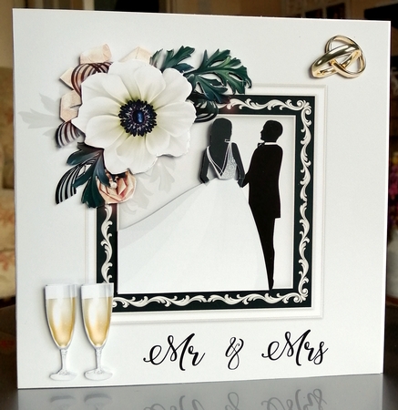 Silhouette Wedding by CAROL LODGE